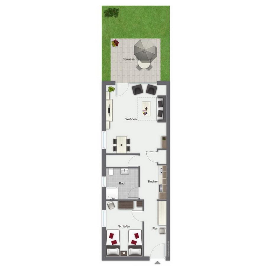 Feriendorf Papillon Wohnung 15-1 博尔滕哈根 外观 照片